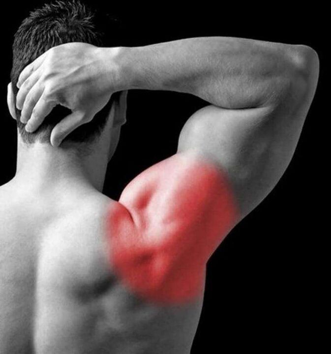shoulder and neck pain with cervical osteochondrosis